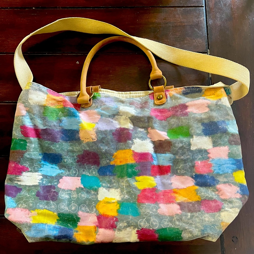Anthropologie commuter bike bag